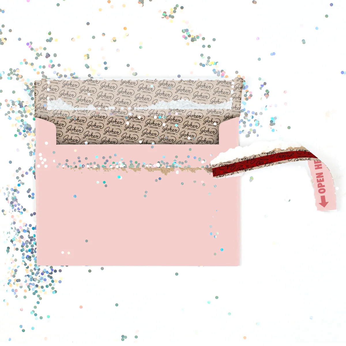 Glitter Trap Blush Envelope (1-Pack) - Image 3