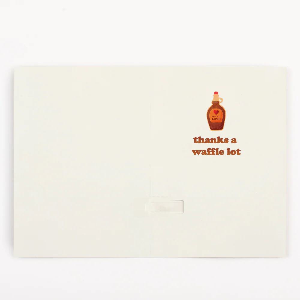 Endless "Never Gonna Give You Up" Mother's Day Card with Glitter - Image 3
