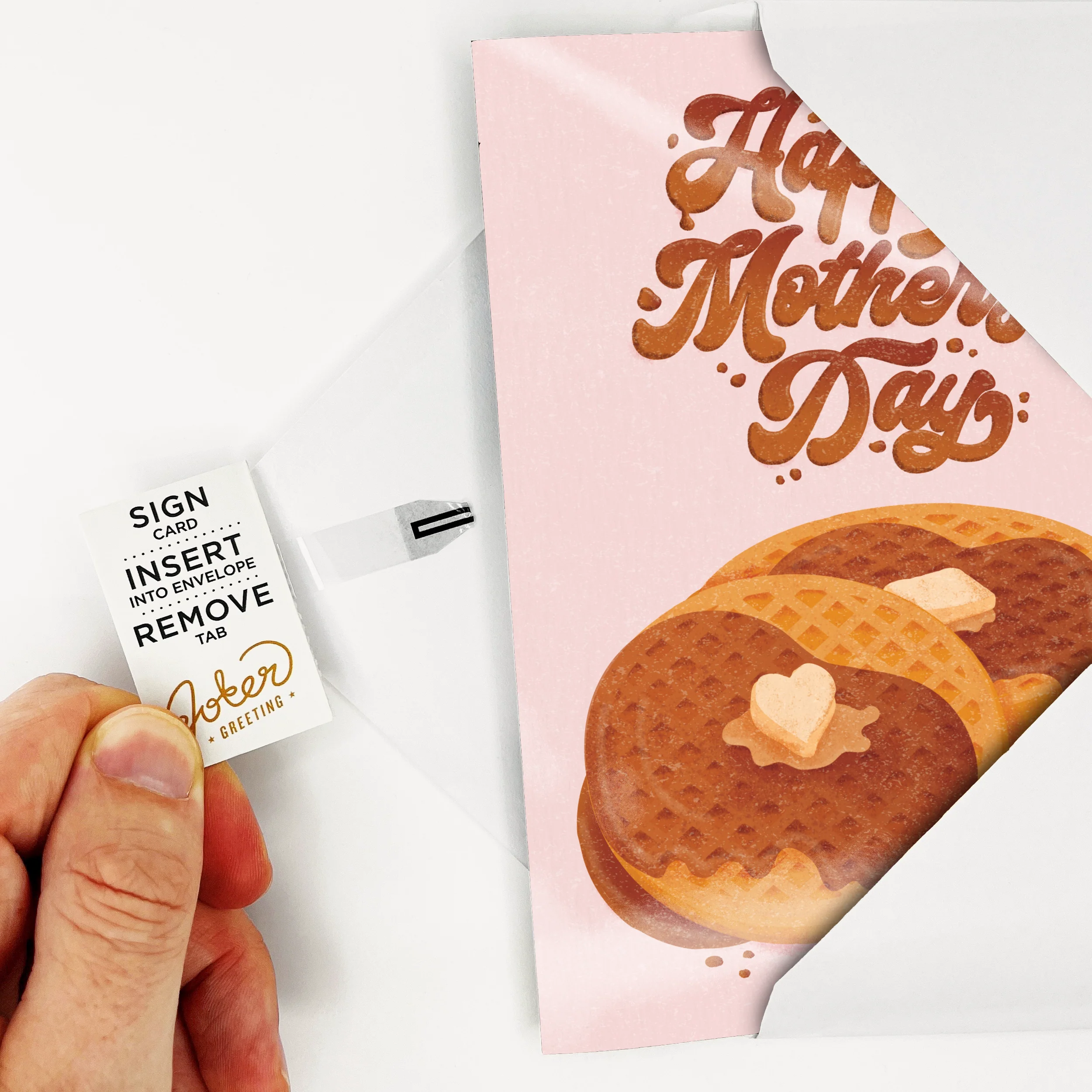 Endless "Never Gonna Give You Up" Mother's Day Card with Glitter - Image 5
