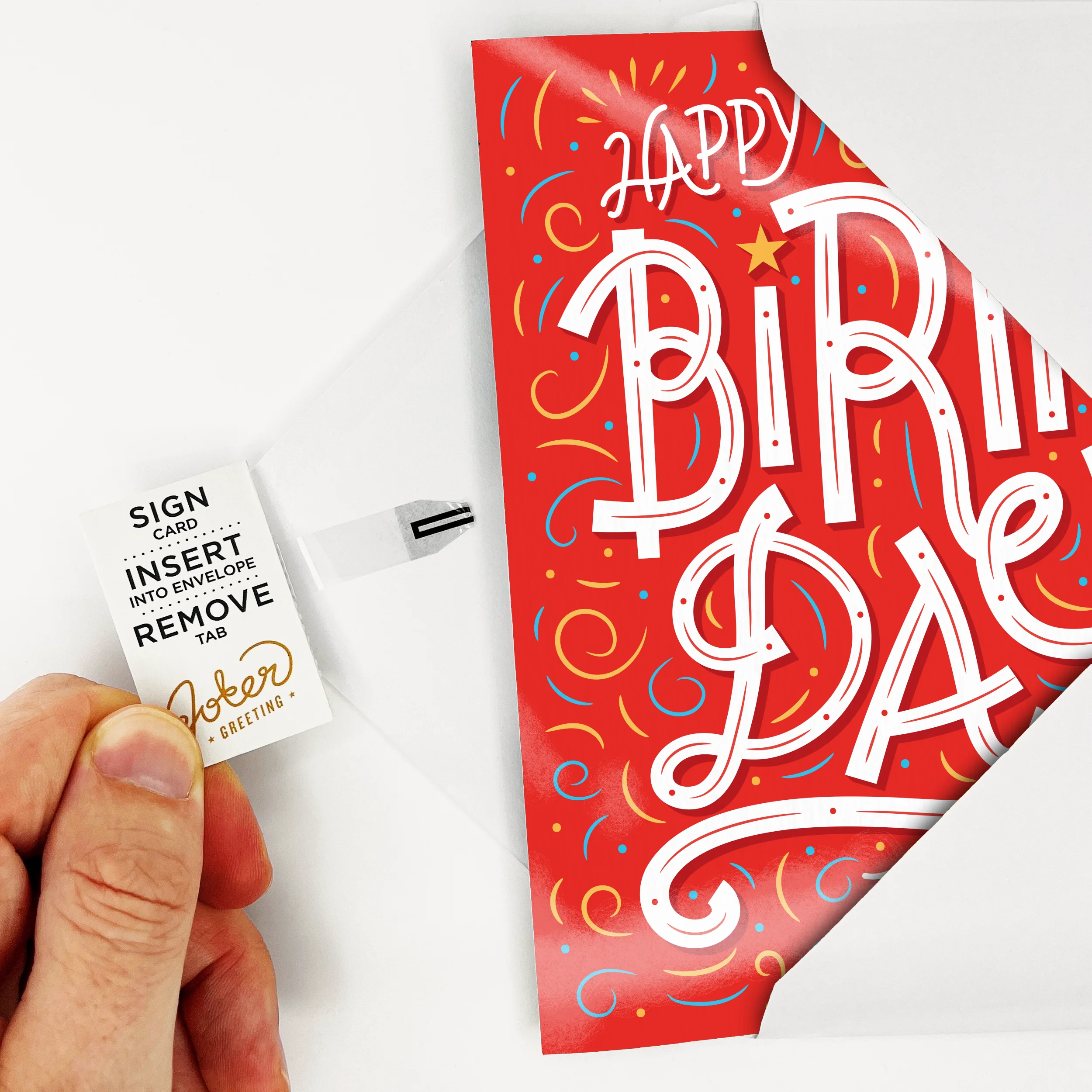 Endless Birthday Card with Glitter - Image 3