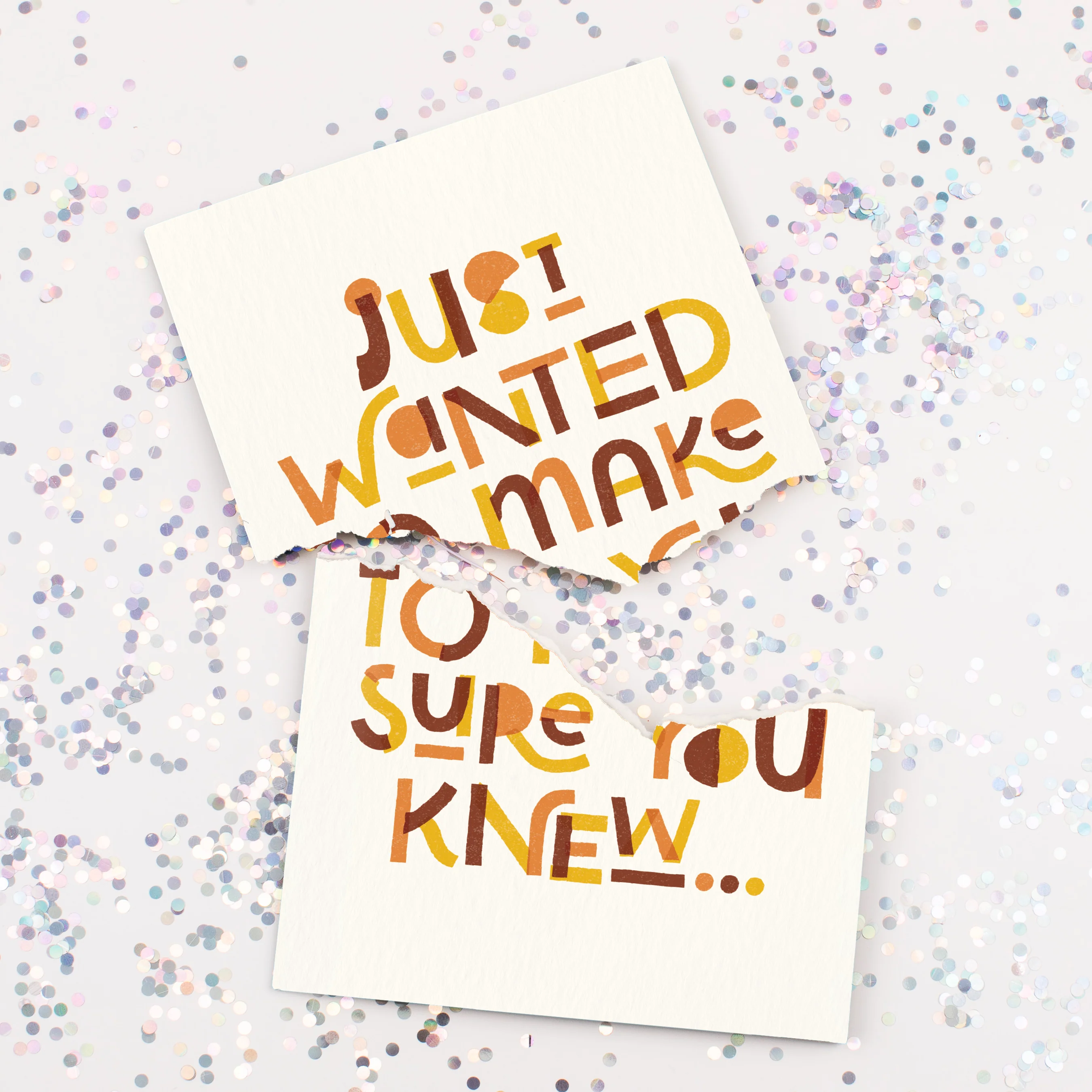 Endless GOAT Scream Card with Glitter - Image 2
