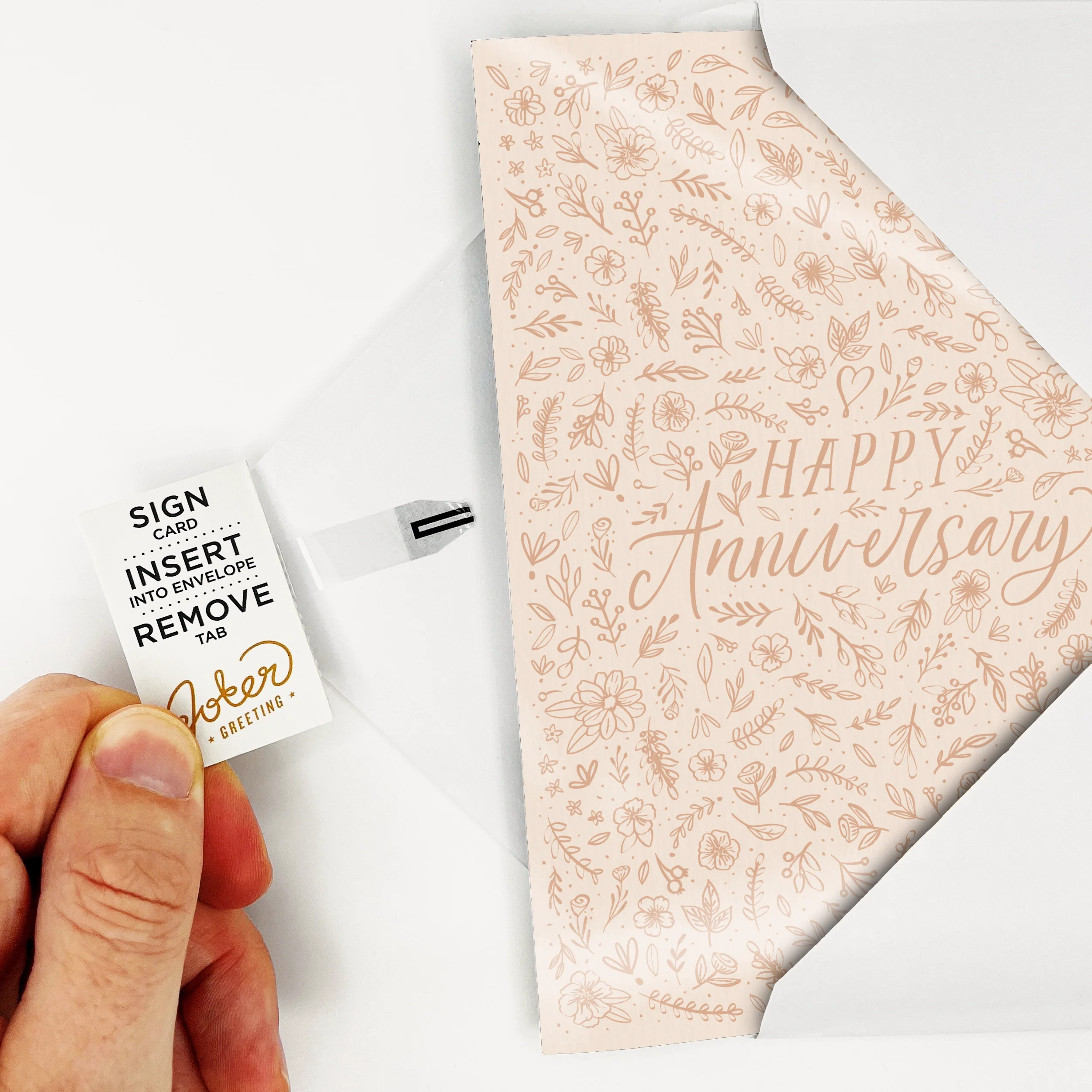 Endless Anniversary Card with Glitter - Image 4