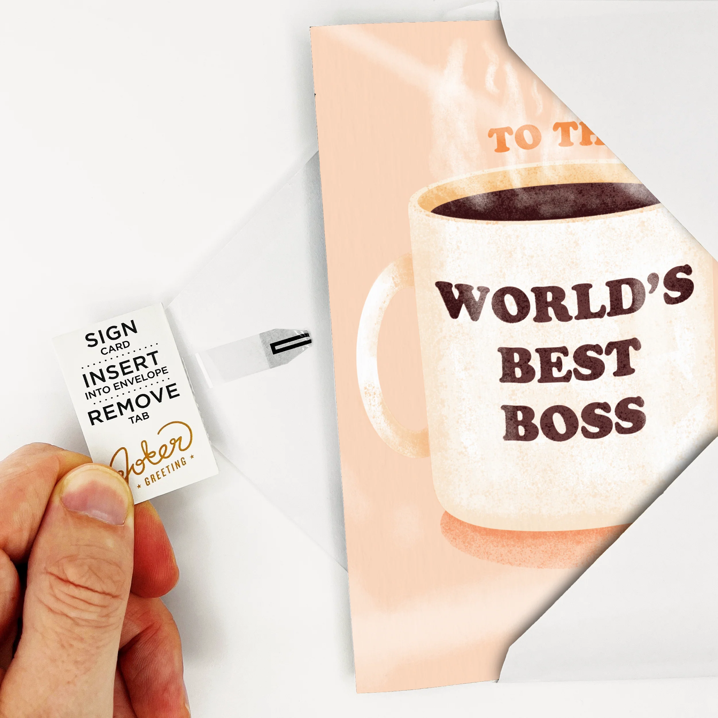 Endless Best Boss Card With Glitter - Image 4
