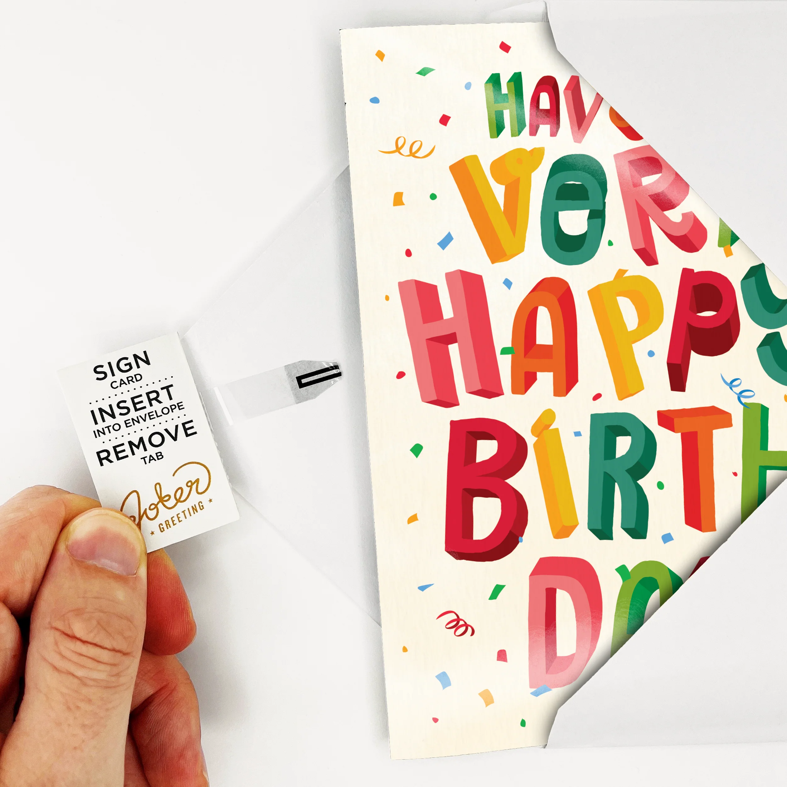 Endless Birthday Farts Card with Glitter - Image 4