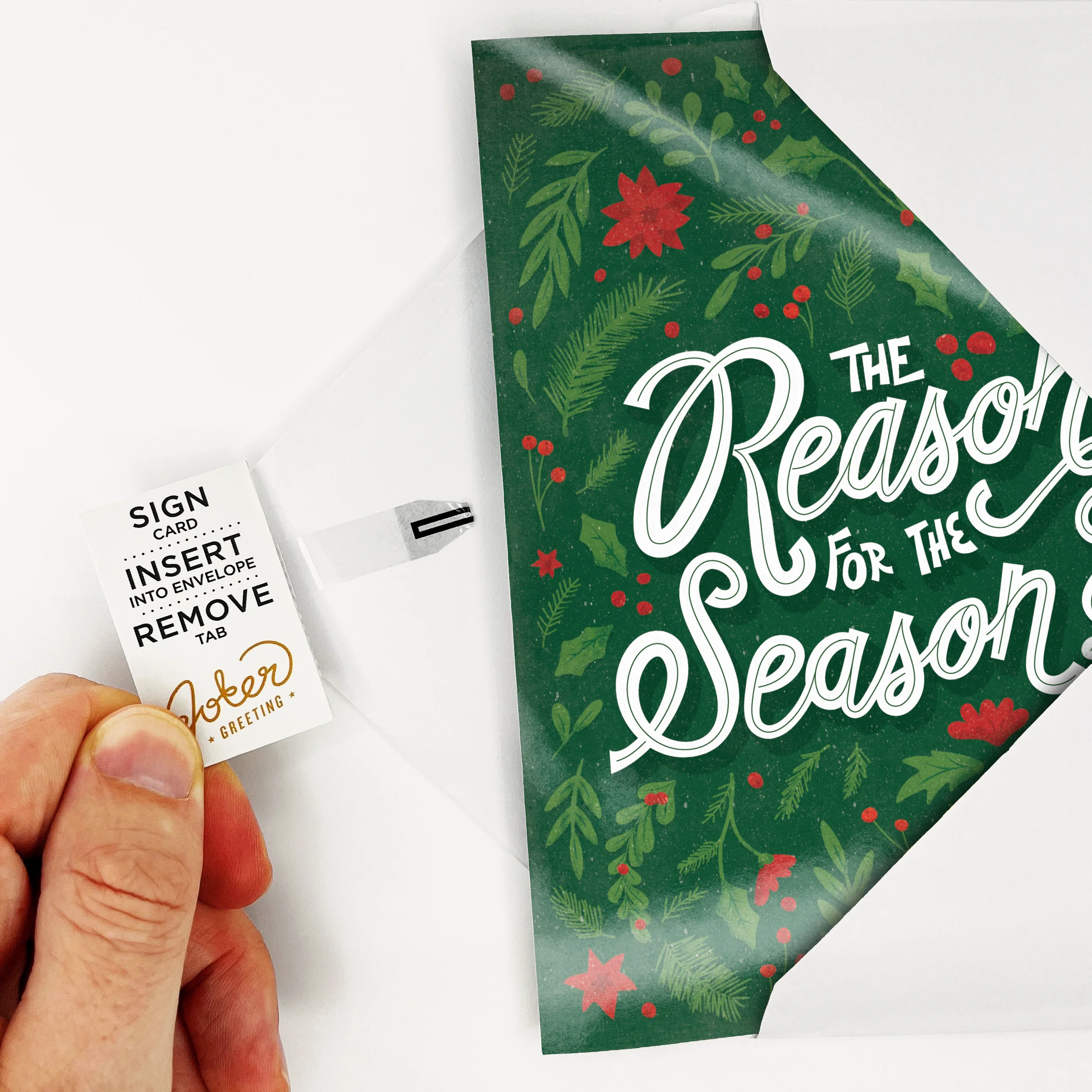 Endless Christmas Glitter and Sticker Surprise Card - Image 5
