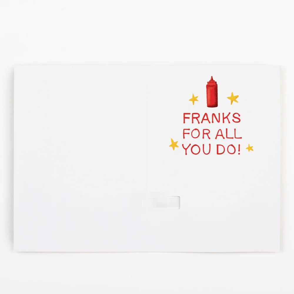 Endless Dad, Dad, Dad, Father's Day Card with glitter - Image 3