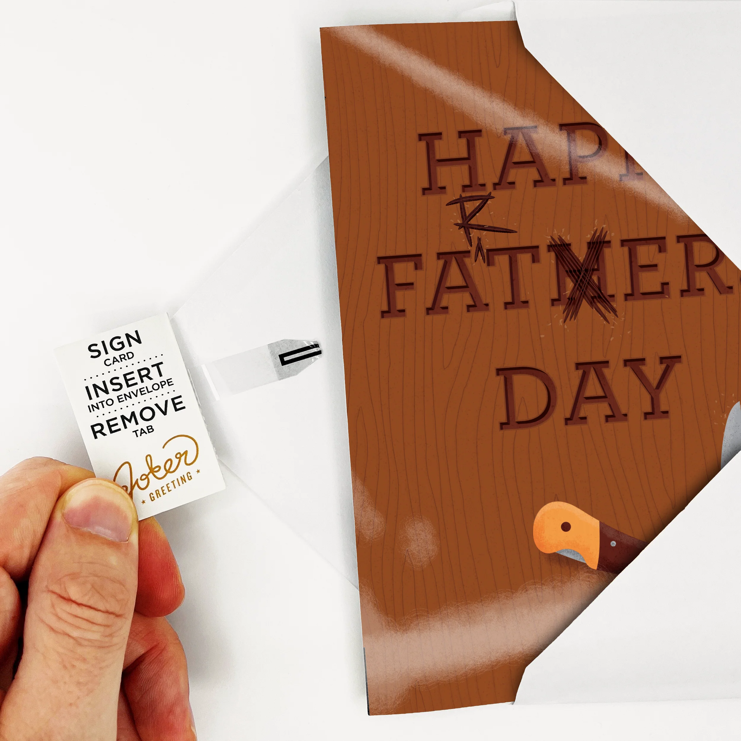 Endless Farting Father's Day Card with Glitter and Stickers Surprise - Image 4