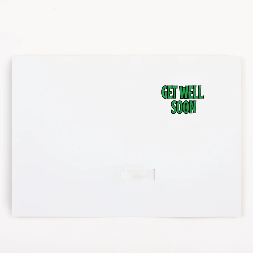 Endless Get Well Card With Glitter - Image 3