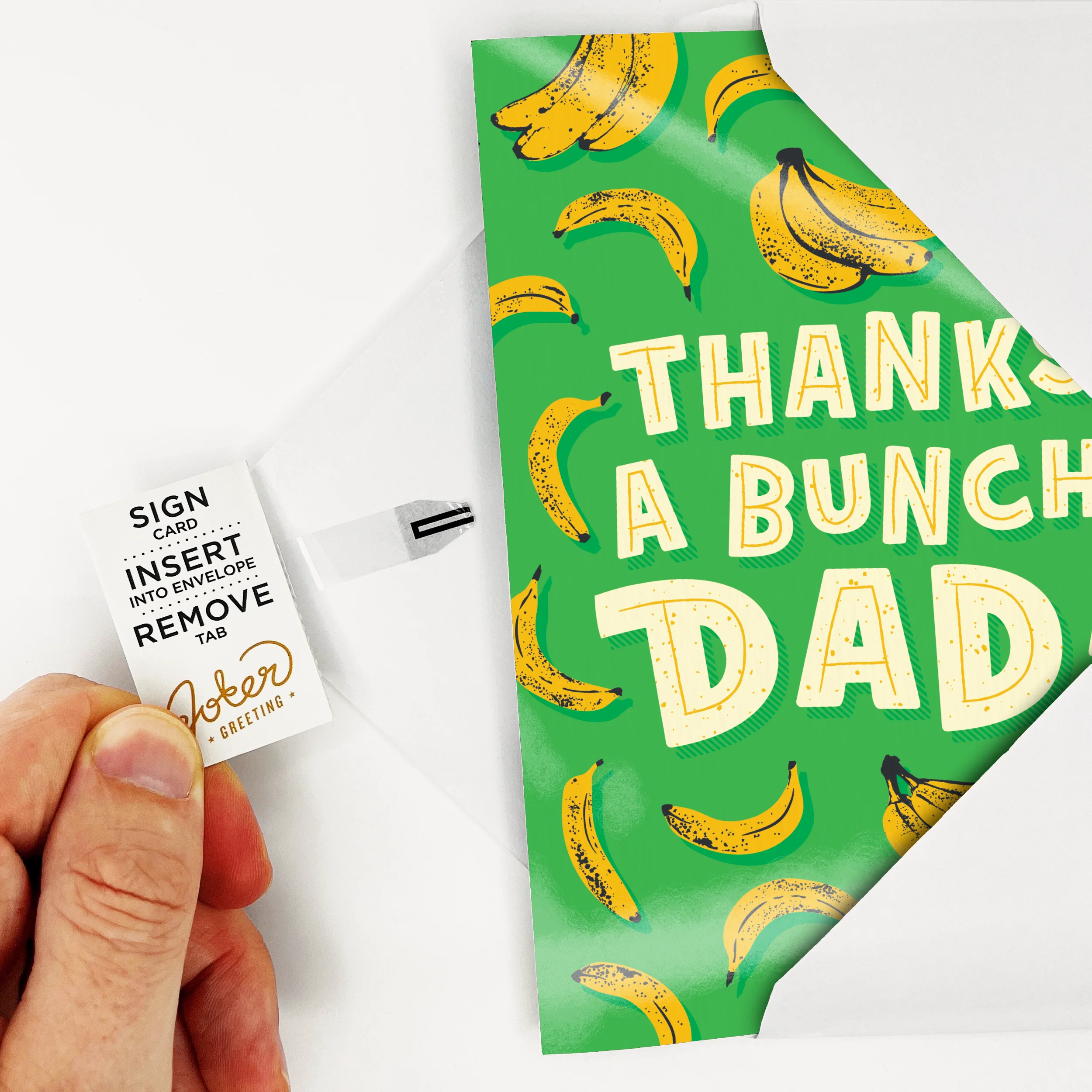 Endless Thank You Dad Card with Glitter - Image 5